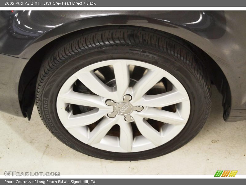 Lava Grey Pearl Effect / Black 2009 Audi A3 2.0T