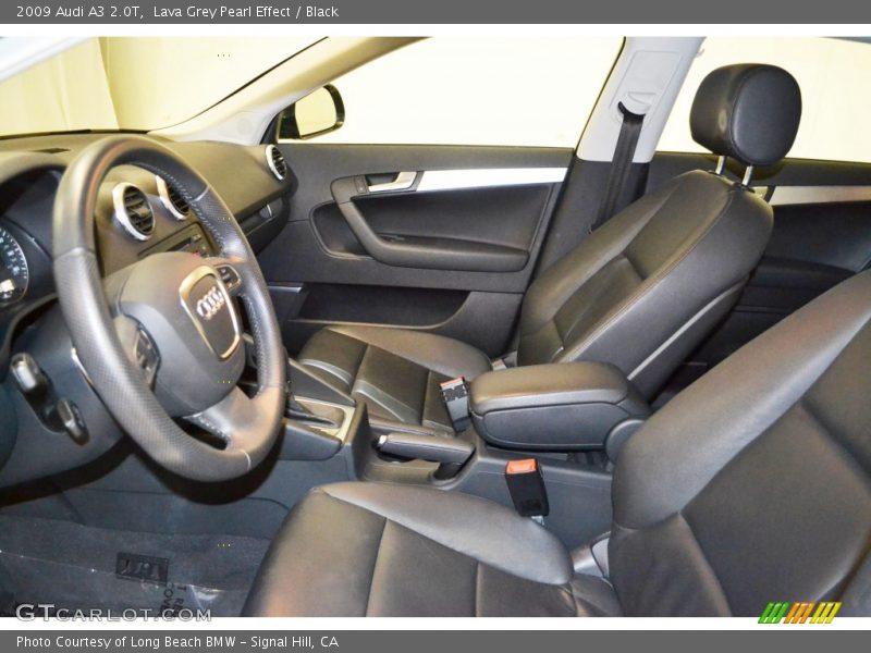 Lava Grey Pearl Effect / Black 2009 Audi A3 2.0T