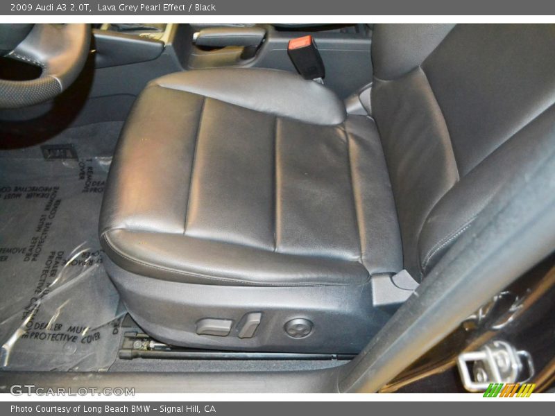 Lava Grey Pearl Effect / Black 2009 Audi A3 2.0T