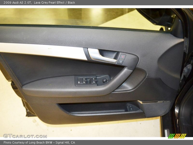Lava Grey Pearl Effect / Black 2009 Audi A3 2.0T