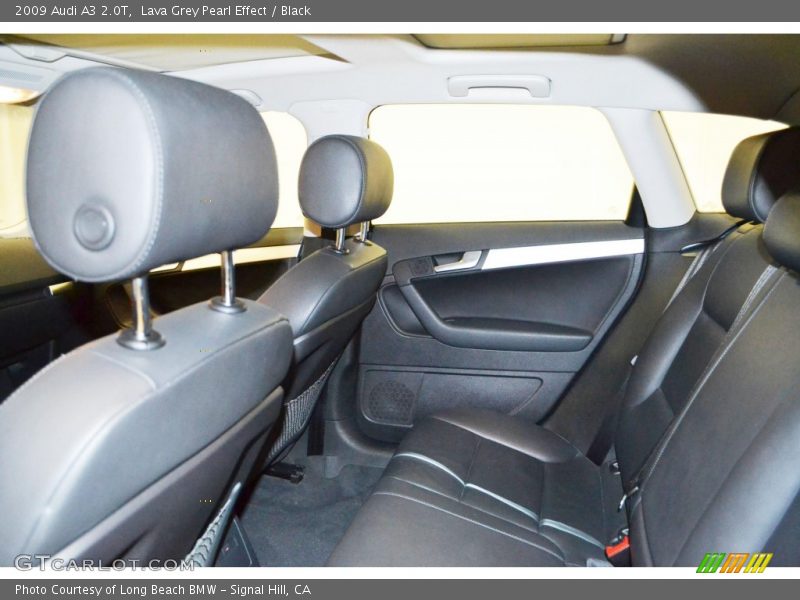 Lava Grey Pearl Effect / Black 2009 Audi A3 2.0T