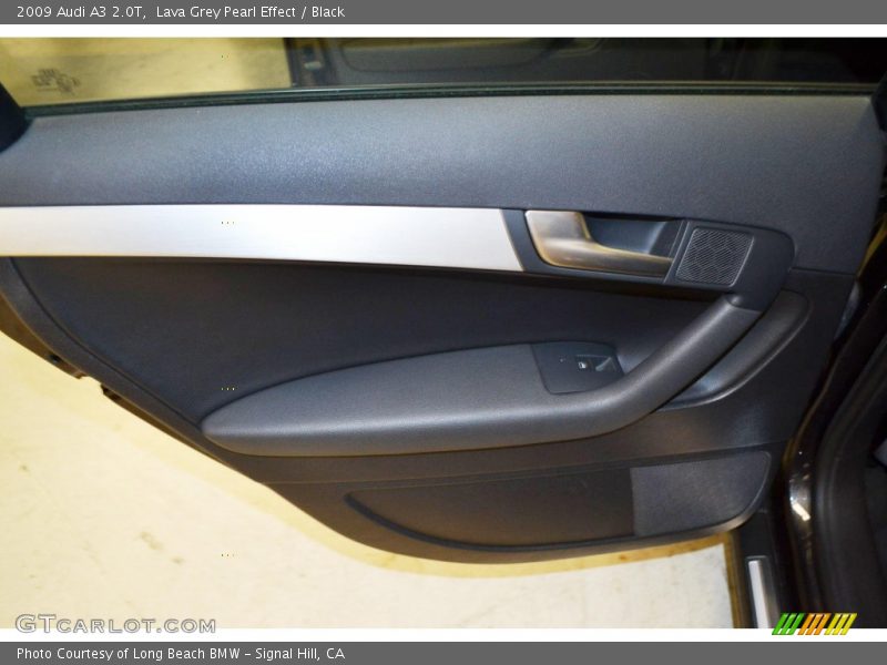 Lava Grey Pearl Effect / Black 2009 Audi A3 2.0T