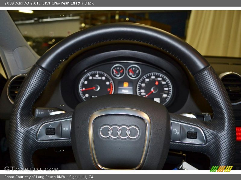 Lava Grey Pearl Effect / Black 2009 Audi A3 2.0T