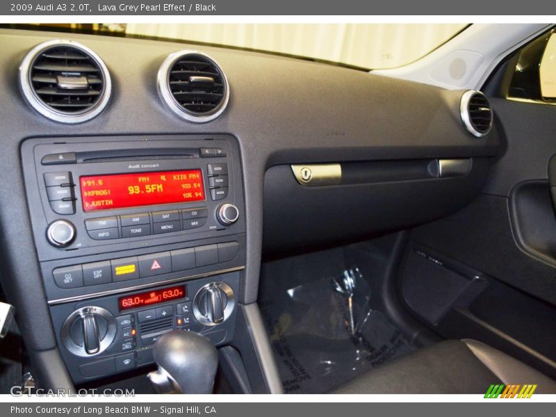 Lava Grey Pearl Effect / Black 2009 Audi A3 2.0T