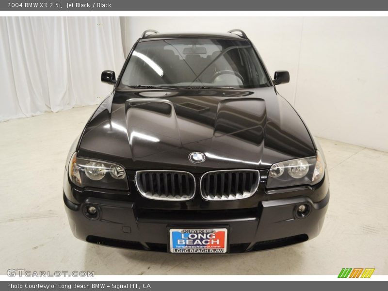 Jet Black / Black 2004 BMW X3 2.5i