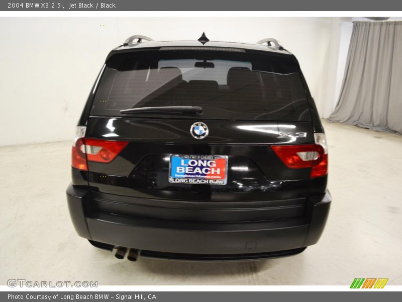 Jet Black / Black 2004 BMW X3 2.5i
