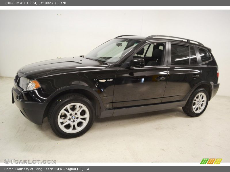 Jet Black / Black 2004 BMW X3 2.5i