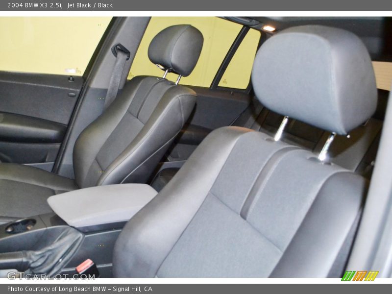 Jet Black / Black 2004 BMW X3 2.5i