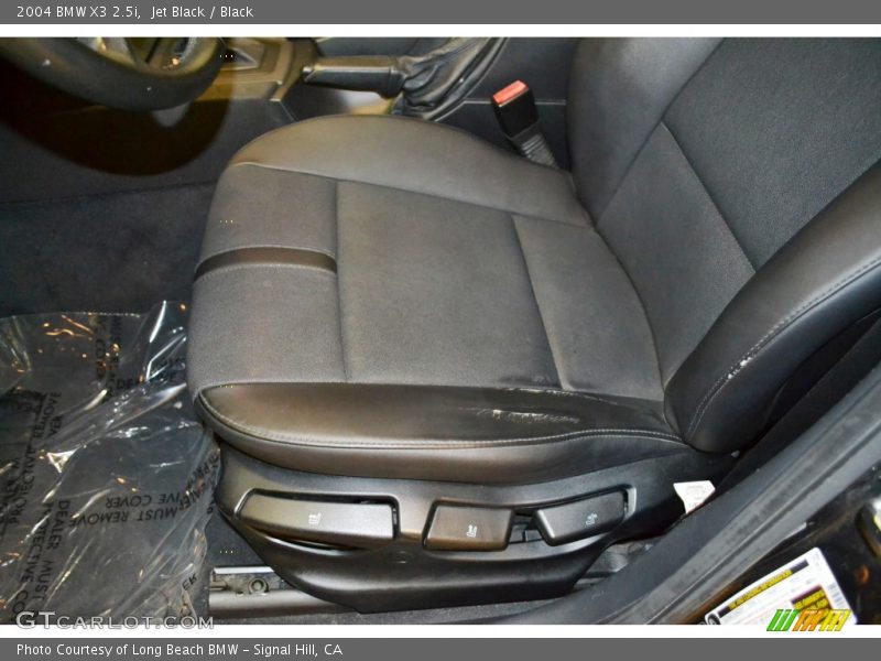 Jet Black / Black 2004 BMW X3 2.5i