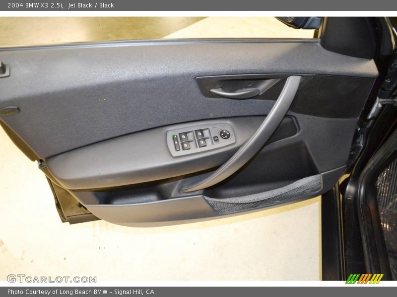 Jet Black / Black 2004 BMW X3 2.5i
