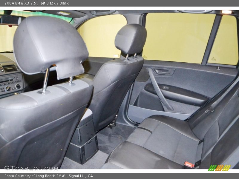 Jet Black / Black 2004 BMW X3 2.5i