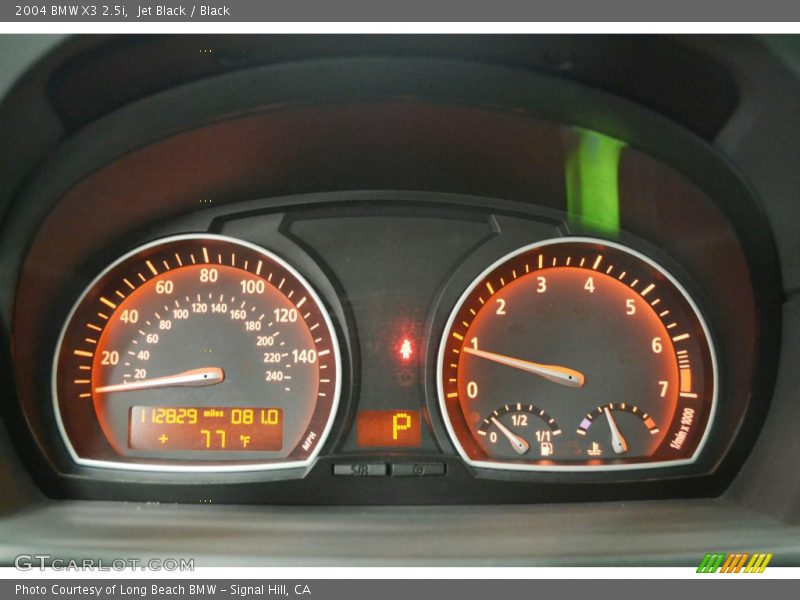 Jet Black / Black 2004 BMW X3 2.5i