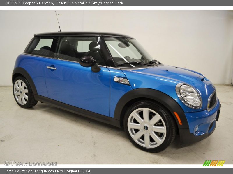 Laser Blue Metallic / Grey/Carbon Black 2010 Mini Cooper S Hardtop