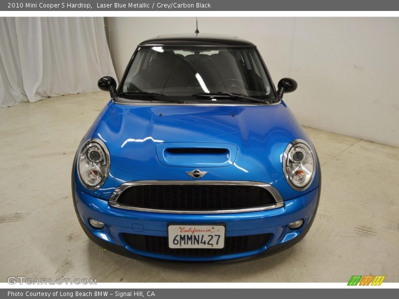 Laser Blue Metallic / Grey/Carbon Black 2010 Mini Cooper S Hardtop