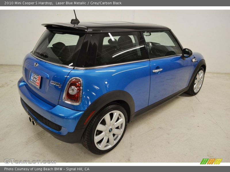 Laser Blue Metallic / Grey/Carbon Black 2010 Mini Cooper S Hardtop