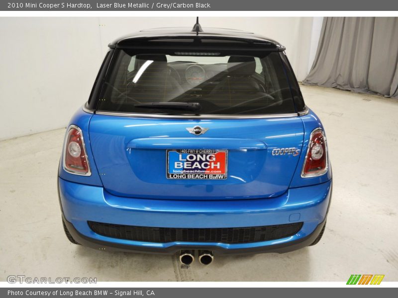 Laser Blue Metallic / Grey/Carbon Black 2010 Mini Cooper S Hardtop