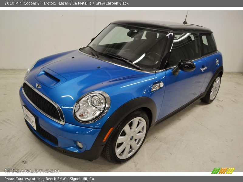 Laser Blue Metallic / Grey/Carbon Black 2010 Mini Cooper S Hardtop