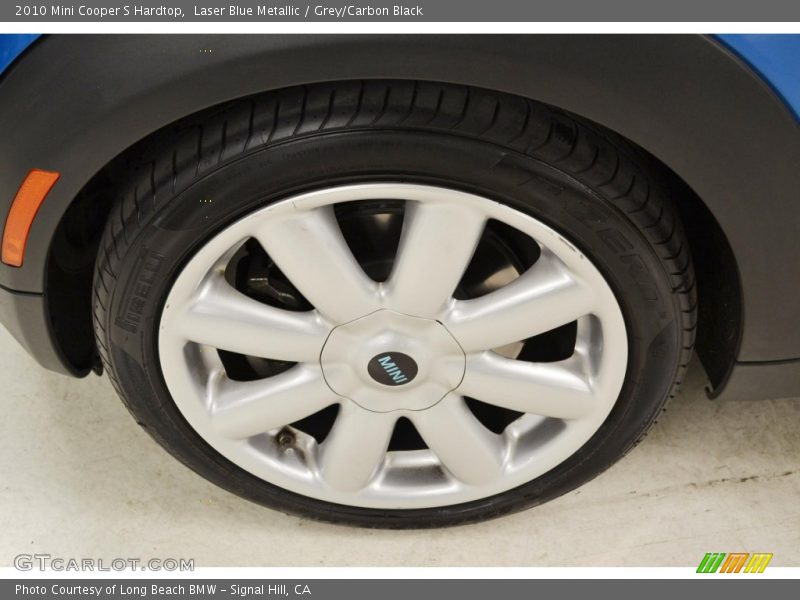 Laser Blue Metallic / Grey/Carbon Black 2010 Mini Cooper S Hardtop