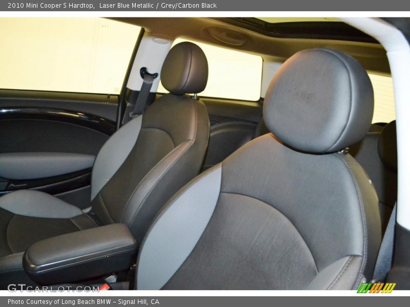 Laser Blue Metallic / Grey/Carbon Black 2010 Mini Cooper S Hardtop