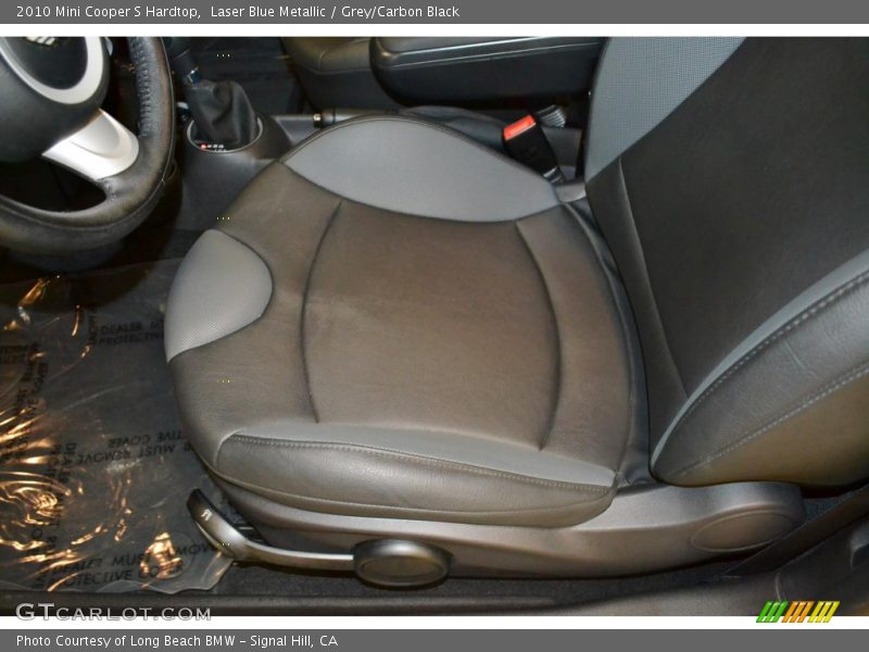 Laser Blue Metallic / Grey/Carbon Black 2010 Mini Cooper S Hardtop