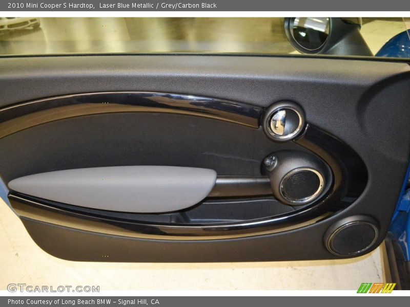 Laser Blue Metallic / Grey/Carbon Black 2010 Mini Cooper S Hardtop