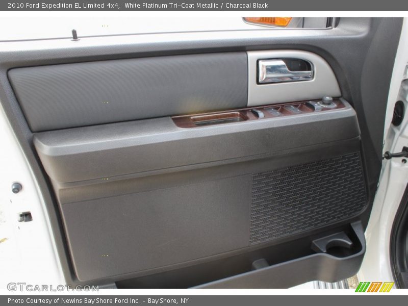 White Platinum Tri-Coat Metallic / Charcoal Black 2010 Ford Expedition EL Limited 4x4
