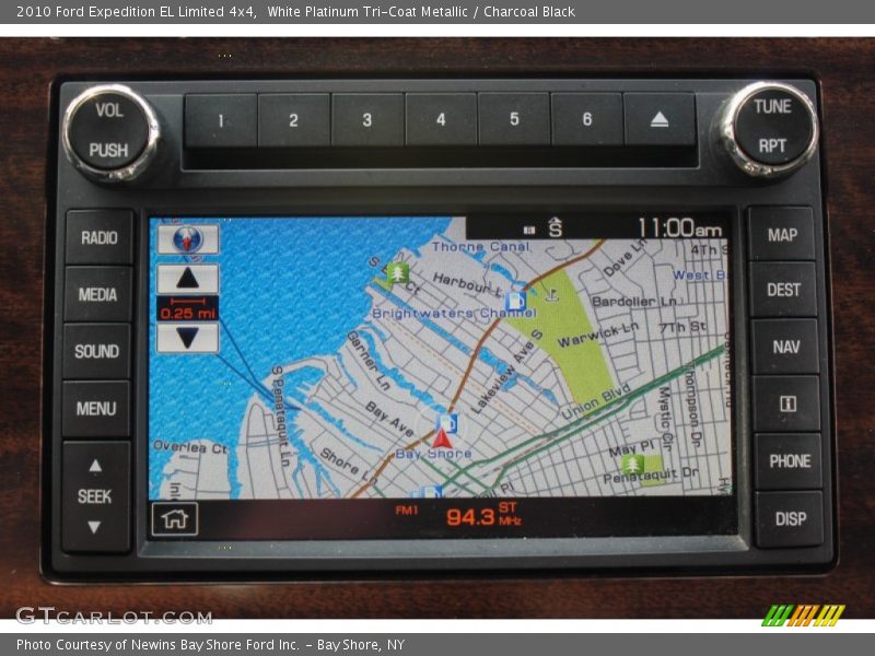 White Platinum Tri-Coat Metallic / Charcoal Black 2010 Ford Expedition EL Limited 4x4