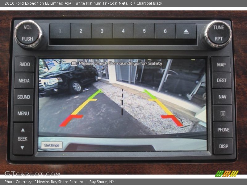 White Platinum Tri-Coat Metallic / Charcoal Black 2010 Ford Expedition EL Limited 4x4