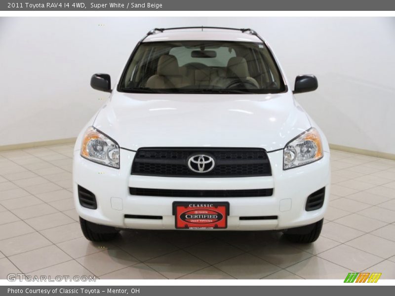 Super White / Sand Beige 2011 Toyota RAV4 I4 4WD