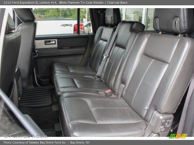 White Platinum Tri-Coat Metallic / Charcoal Black 2010 Ford Expedition EL Limited 4x4