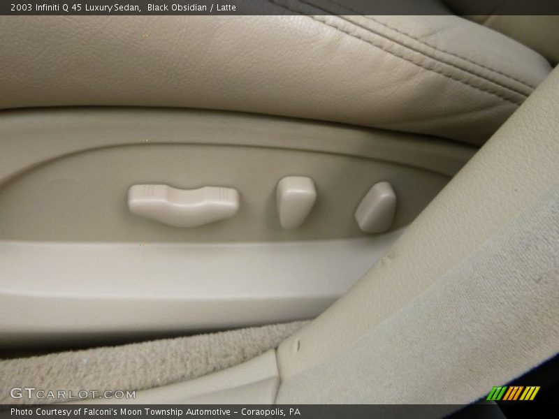 Black Obsidian / Latte 2003 Infiniti Q 45 Luxury Sedan
