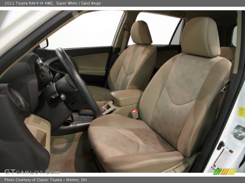 Super White / Sand Beige 2011 Toyota RAV4 I4 4WD