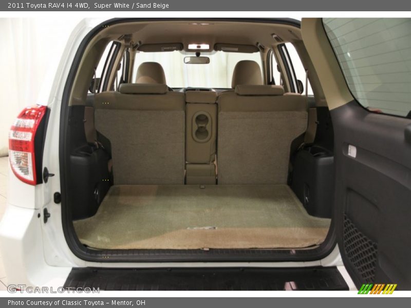 Super White / Sand Beige 2011 Toyota RAV4 I4 4WD
