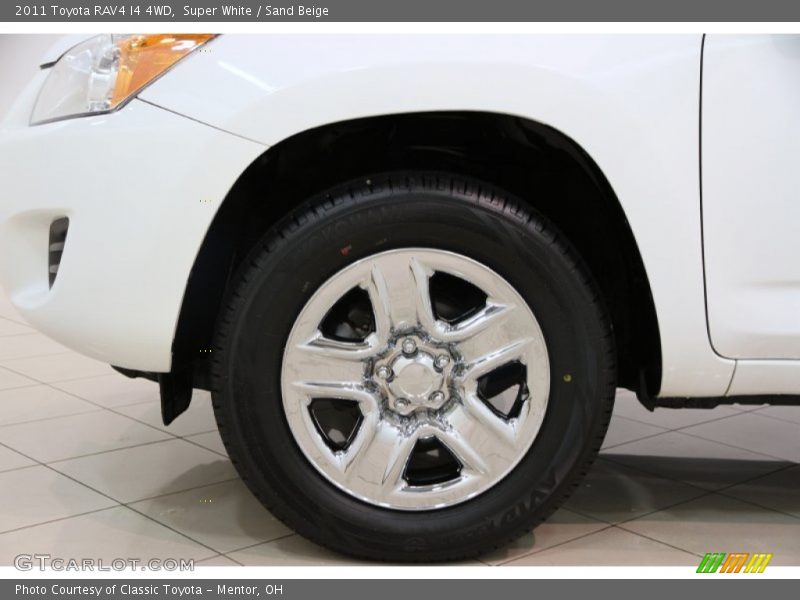 Super White / Sand Beige 2011 Toyota RAV4 I4 4WD