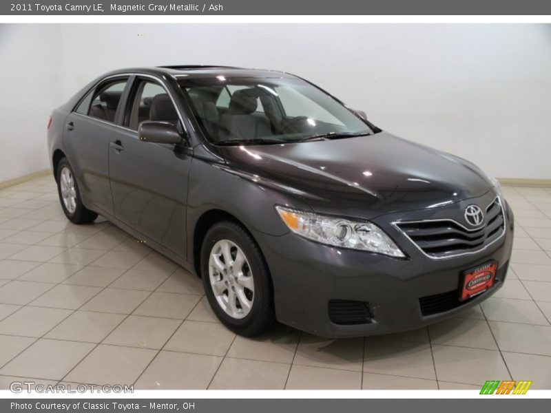 Magnetic Gray Metallic / Ash 2011 Toyota Camry LE