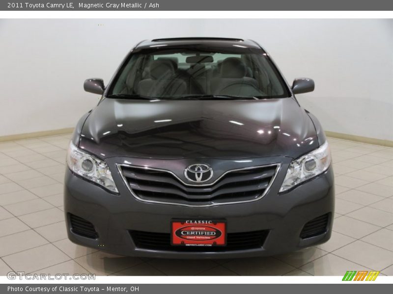Magnetic Gray Metallic / Ash 2011 Toyota Camry LE