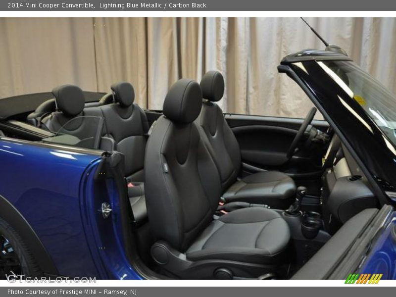 Lightning Blue Metallic / Carbon Black 2014 Mini Cooper Convertible