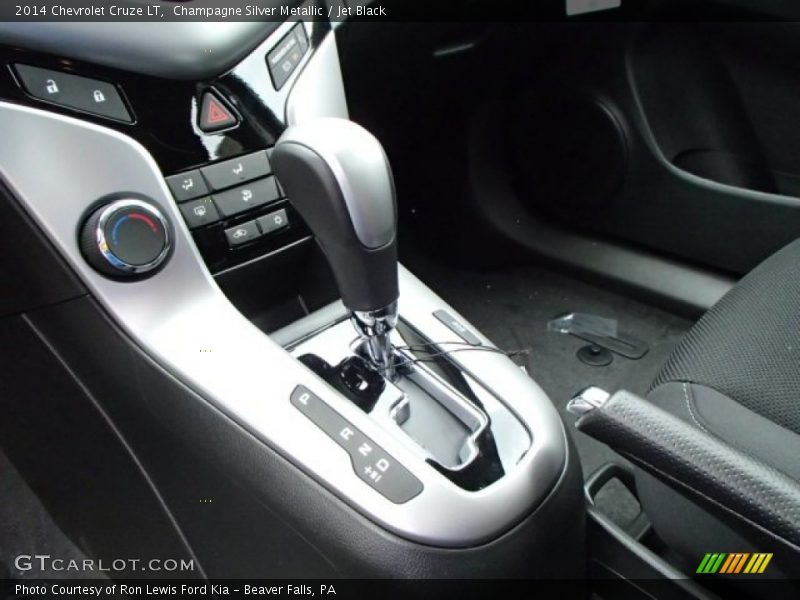 Champagne Silver Metallic / Jet Black 2014 Chevrolet Cruze LT