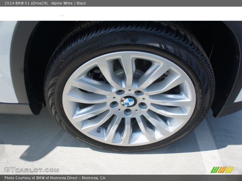 Alpine White / Black 2014 BMW X1 sDrive28i