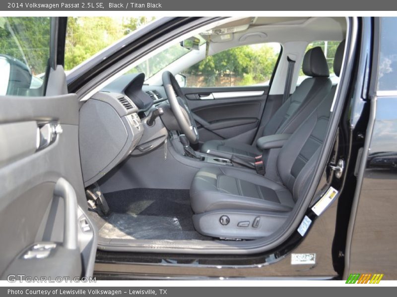 Black / Titan Black 2014 Volkswagen Passat 2.5L SE