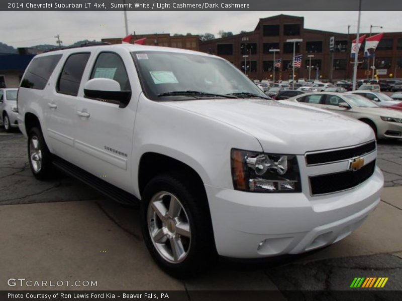 Front 3/4 View of 2014 Suburban LT 4x4