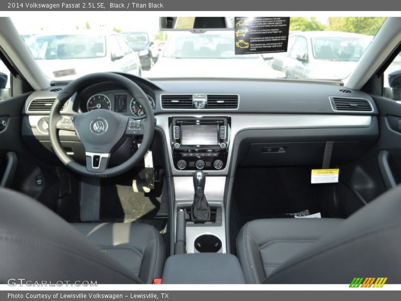Black / Titan Black 2014 Volkswagen Passat 2.5L SE