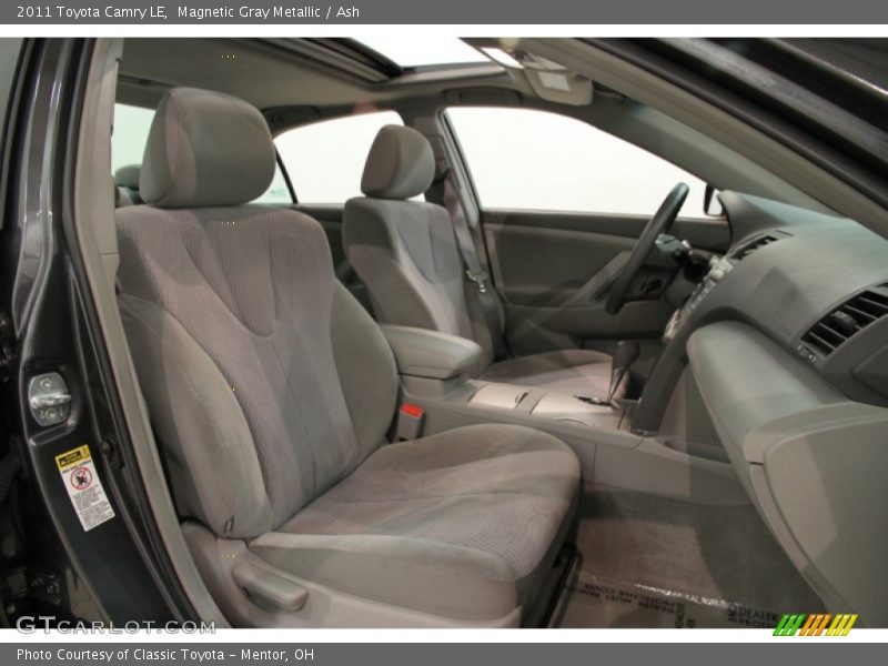 Magnetic Gray Metallic / Ash 2011 Toyota Camry LE