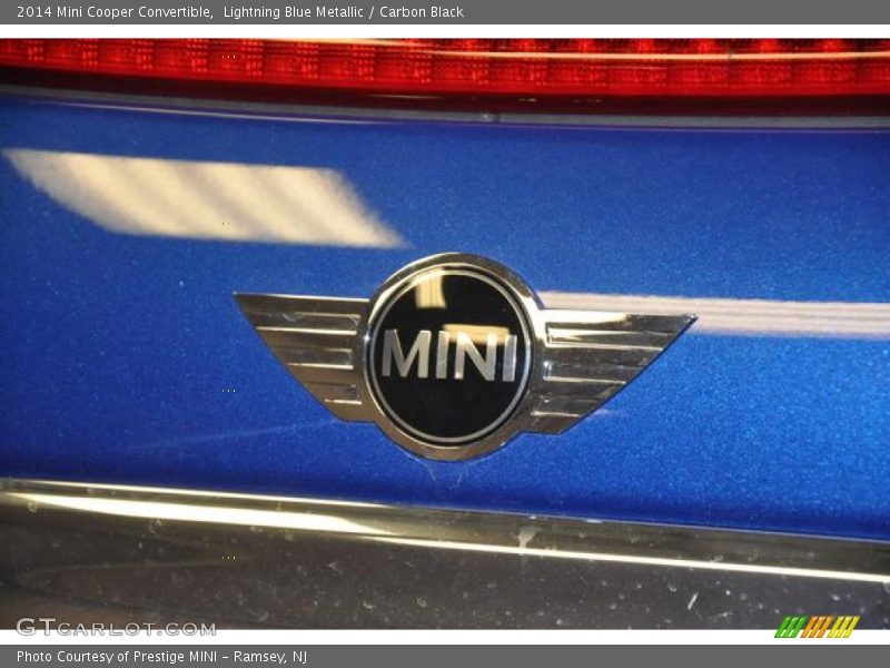 Lightning Blue Metallic / Carbon Black 2014 Mini Cooper Convertible