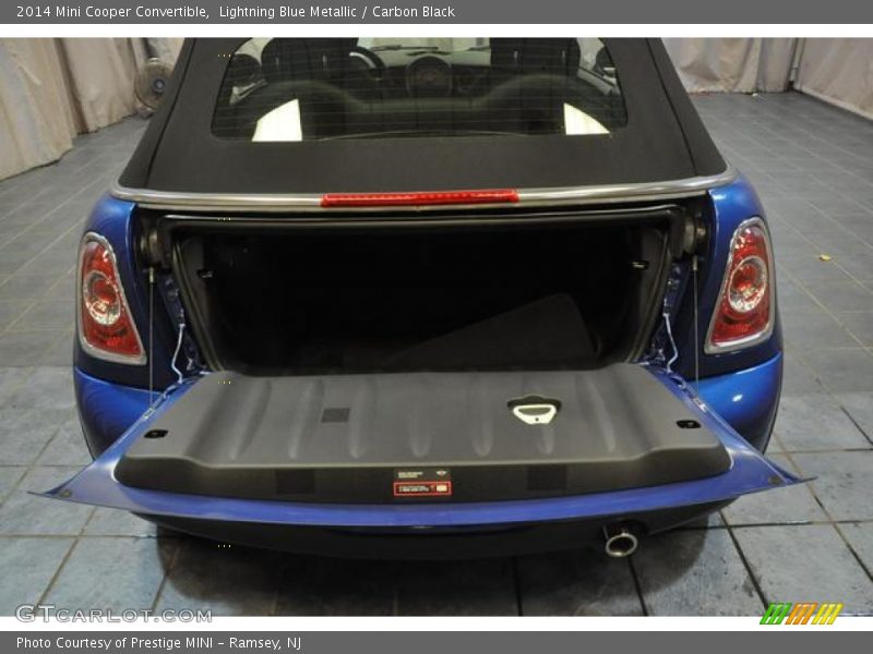 Lightning Blue Metallic / Carbon Black 2014 Mini Cooper Convertible