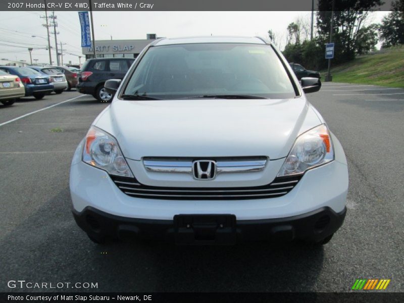 Taffeta White / Gray 2007 Honda CR-V EX 4WD