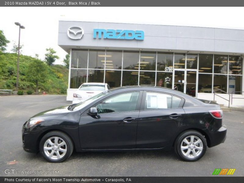 Black Mica / Black 2010 Mazda MAZDA3 i SV 4 Door