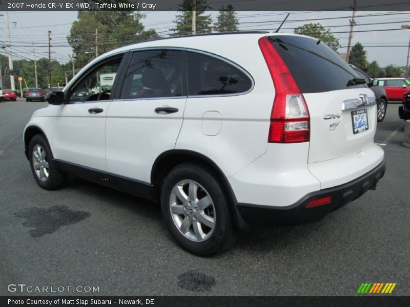 Taffeta White / Gray 2007 Honda CR-V EX 4WD