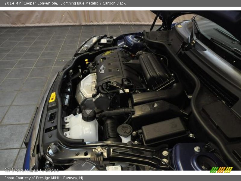 Lightning Blue Metallic / Carbon Black 2014 Mini Cooper Convertible