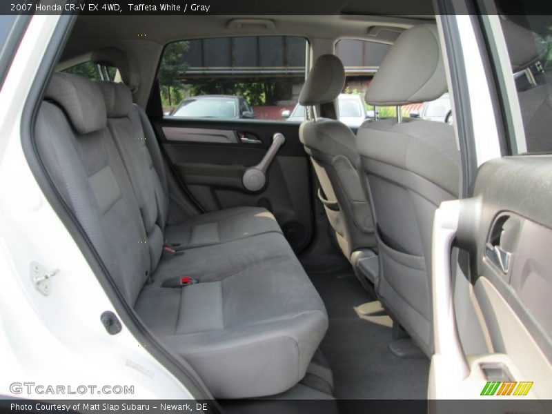Taffeta White / Gray 2007 Honda CR-V EX 4WD